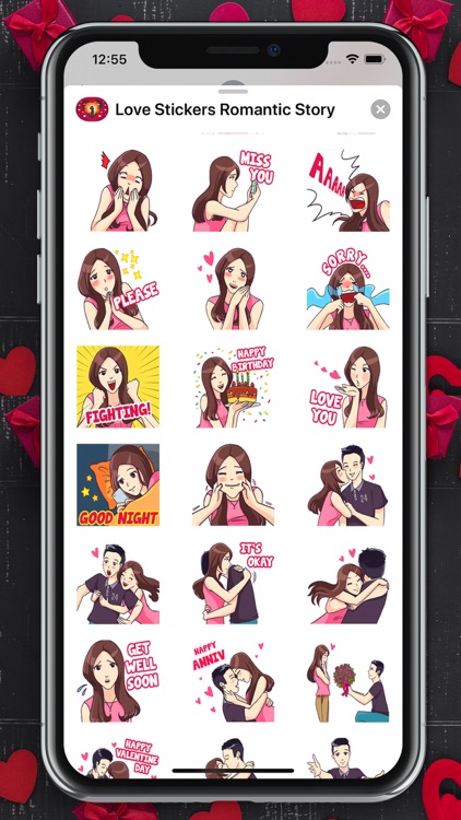 Love Stickers Romantic Story screenshot-3