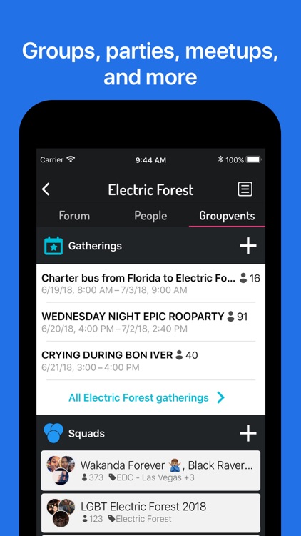 Radiate: Festivals & Community screenshot-3