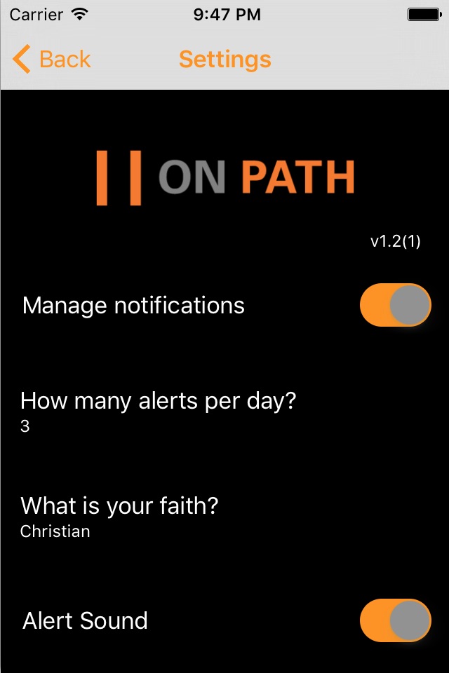 On Path -  Spiritual Alerts screenshot 2
