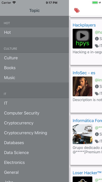 Telegram Group Finder