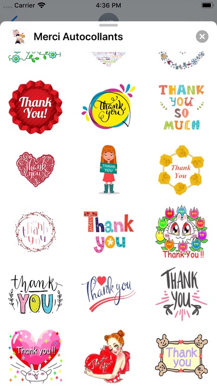 Thank You Sticker screenshot-4