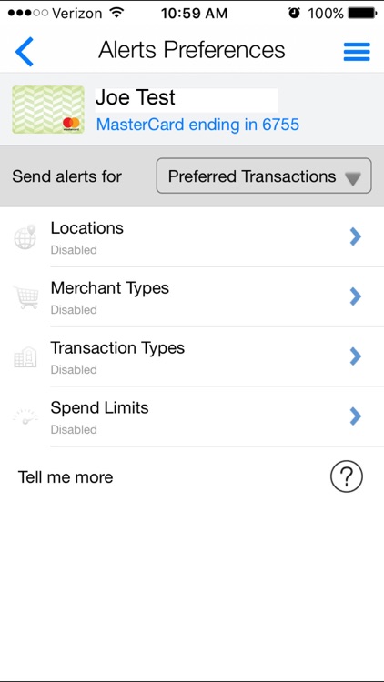 Nutmeg State FCU Card Manager screenshot-4