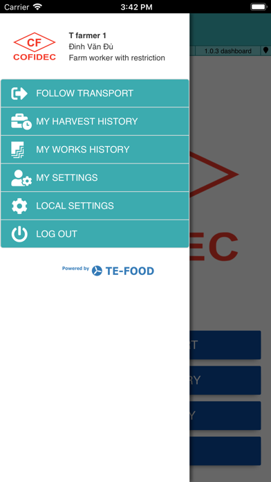 TE-FOOD International B2B App screenshot 3