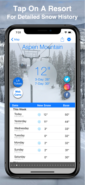 US Snow Map & Webcams(圖4)-速報App