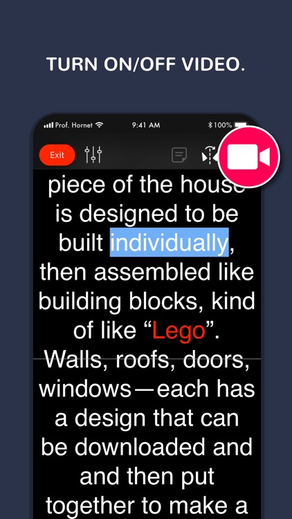 Prof. Hornet Teleprompter Lite screenshot-9