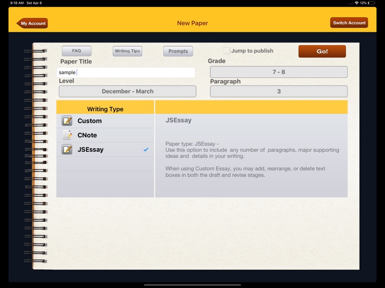 iGoWrite - with AI-Auto Score