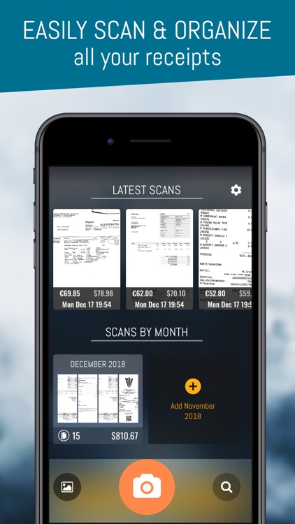 SwiftReceipt - receipt scanner screenshot-0