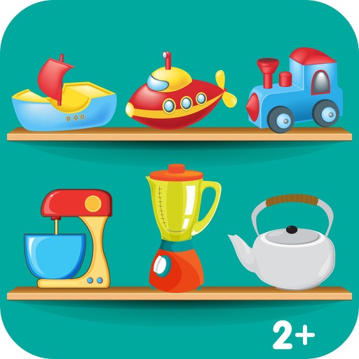 Sorting app for toddlers icon
