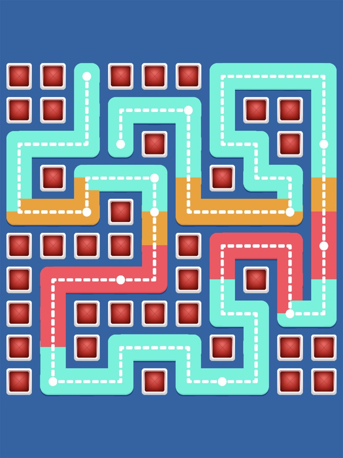 Fill One Line Connect the Dots