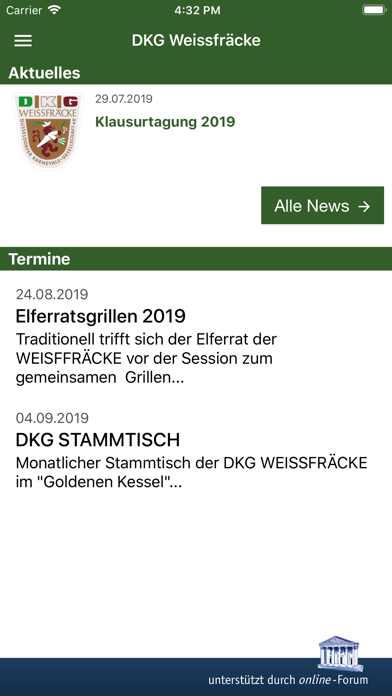 How to cancel & delete DKG Weissfräcke from iphone & ipad 1