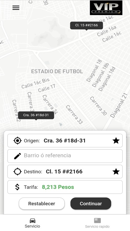 Taxi VIP Villavicencio screenshot-3