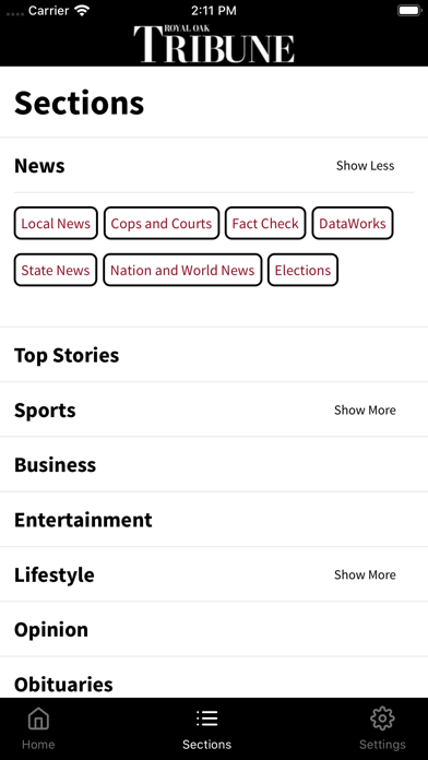 How to cancel & delete Royal Oak Tribune from iphone & ipad 3