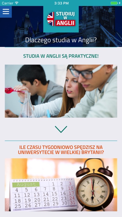 Studiuj w Anglii