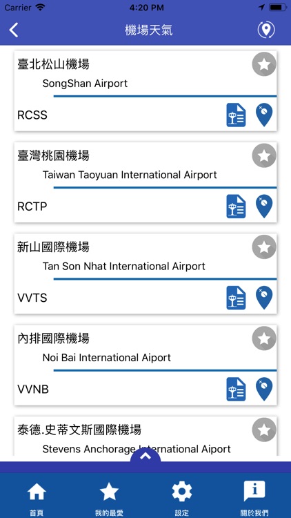 航空氣象資訊by 交通部民用航空局飛航服務總臺