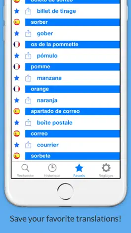 Game screenshot French Spanish Dictionary++ apk