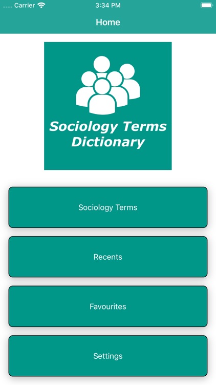 Sociology Terms Dictionary