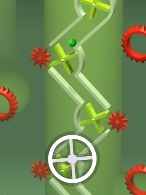 Spinny Fall ball puzzles screenshot 3