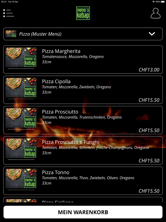 Screenshot #5 pour Memo's Pizza Luzern