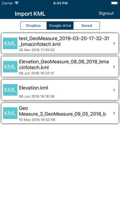 KML Viewer and Converter screenshot 2