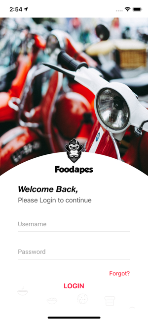 FoodApes Driver Application