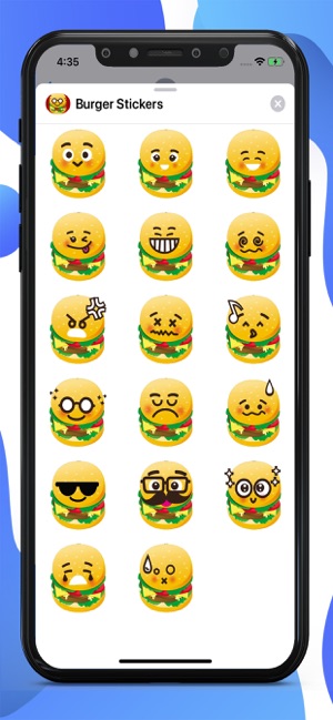 Burger Emoji Sticker(圖1)-速報App