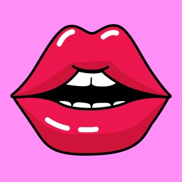 Flirty Lips Sticker