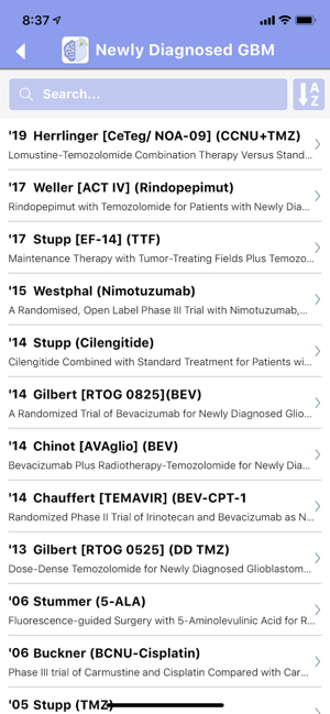 Neuro-Oncology Trials App(圖2)-速報App