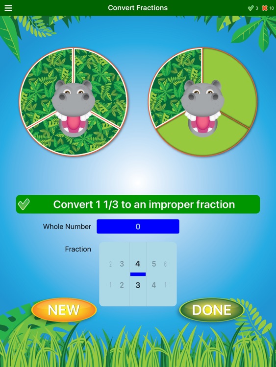 Jungle Fractions