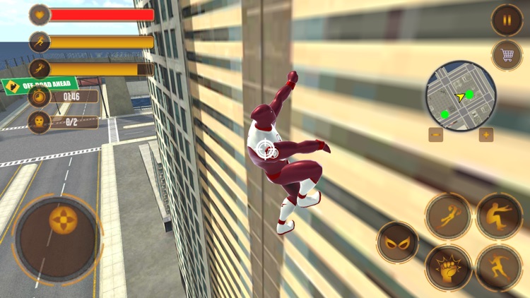 Amazing Rope Hero Crime Town screenshot-3