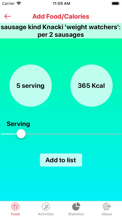 Hi-Calorie Calculator screenshot-4