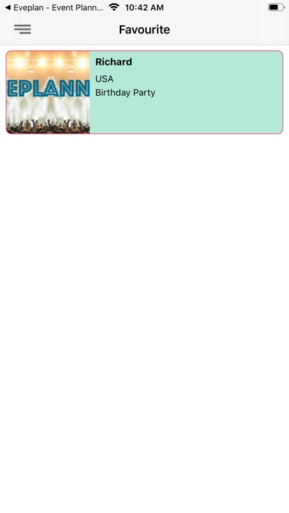 Eveplanner - Event Planner App screenshot-5