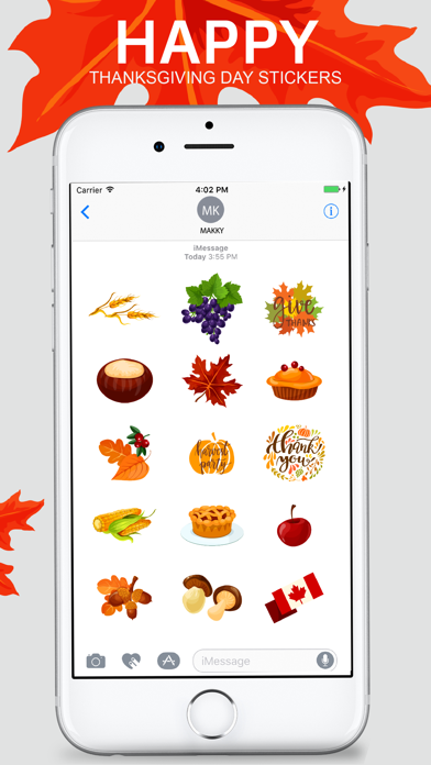 Thanksgiving Stickers!! screenshot 3