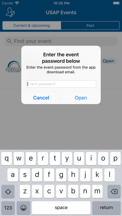 USAP Conference App screenshot 2