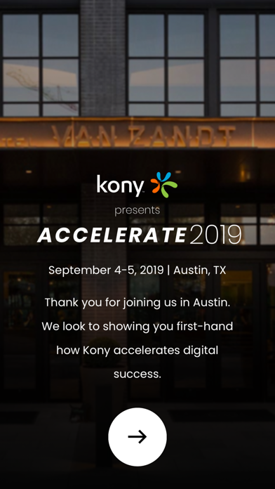 How to cancel & delete Kony Accelerate 2019 from iphone & ipad 1