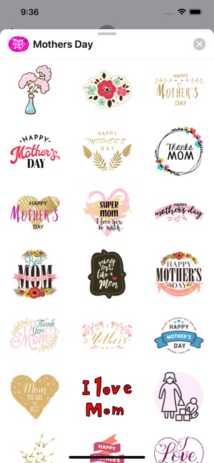 Happy Mothers Day Sticker Emo(圖1)-速報App