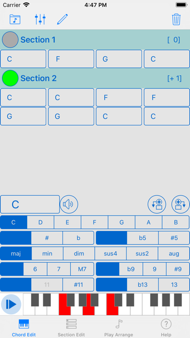 Chord Sequencer screenshot 2