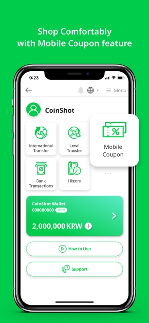 CoinShot 코인샷 - 빠르고 쉬운 해외송금 서비스(圖7)-速報App