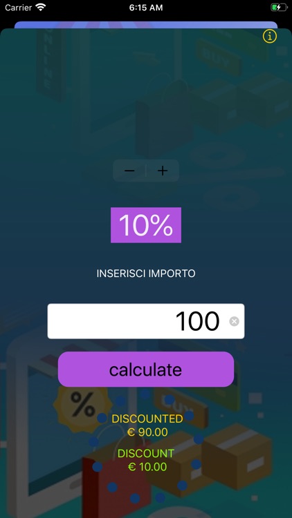 Shopping Discount - Calculator screenshot-3