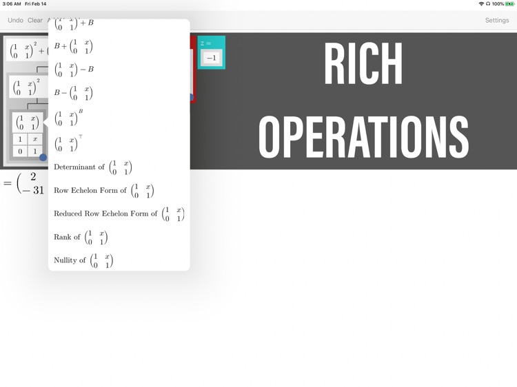 Expressive Matrix Calculator screenshot-3