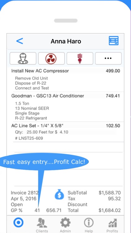 Electrician Invoice & Estimate
