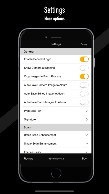 dScanner -Best Doc PDF Scanner screenshot-5