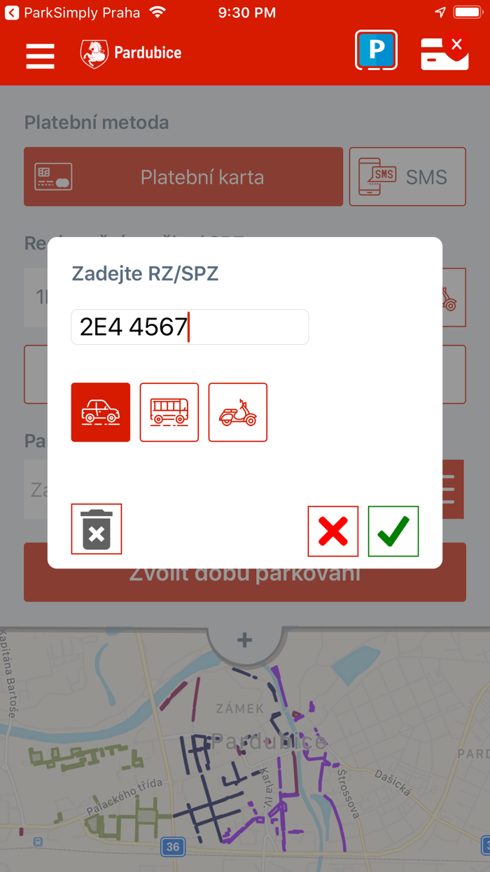 ParkSimply Pardubice