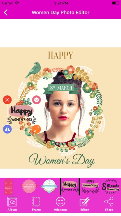 Women Day Photo Editor - Maker screenshot-4