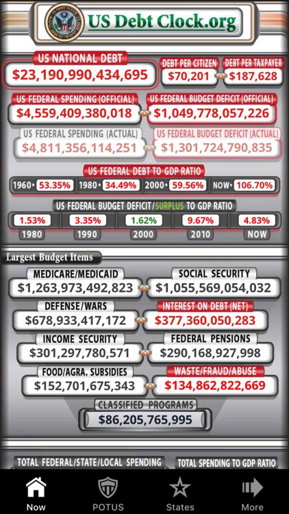 US Debt Clock .org screenshot-0