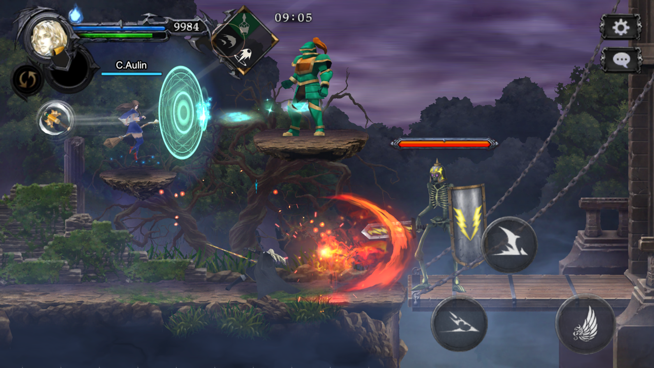 Castlevania Grimoire of Souls Hack screenshot 5 - iOS game interface