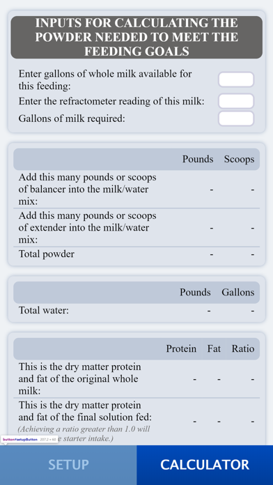 Whole Milk Calculator screenshot 2