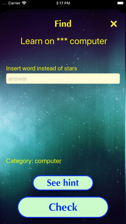 Compose a sentence screenshot-3