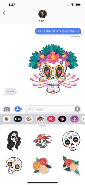 Dia des los Muertos Sugarskull