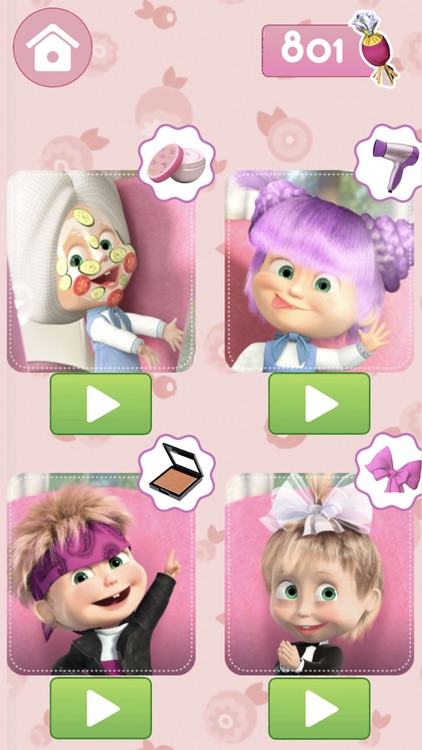 Masha and the Bear: Hair Salon screenshot-4