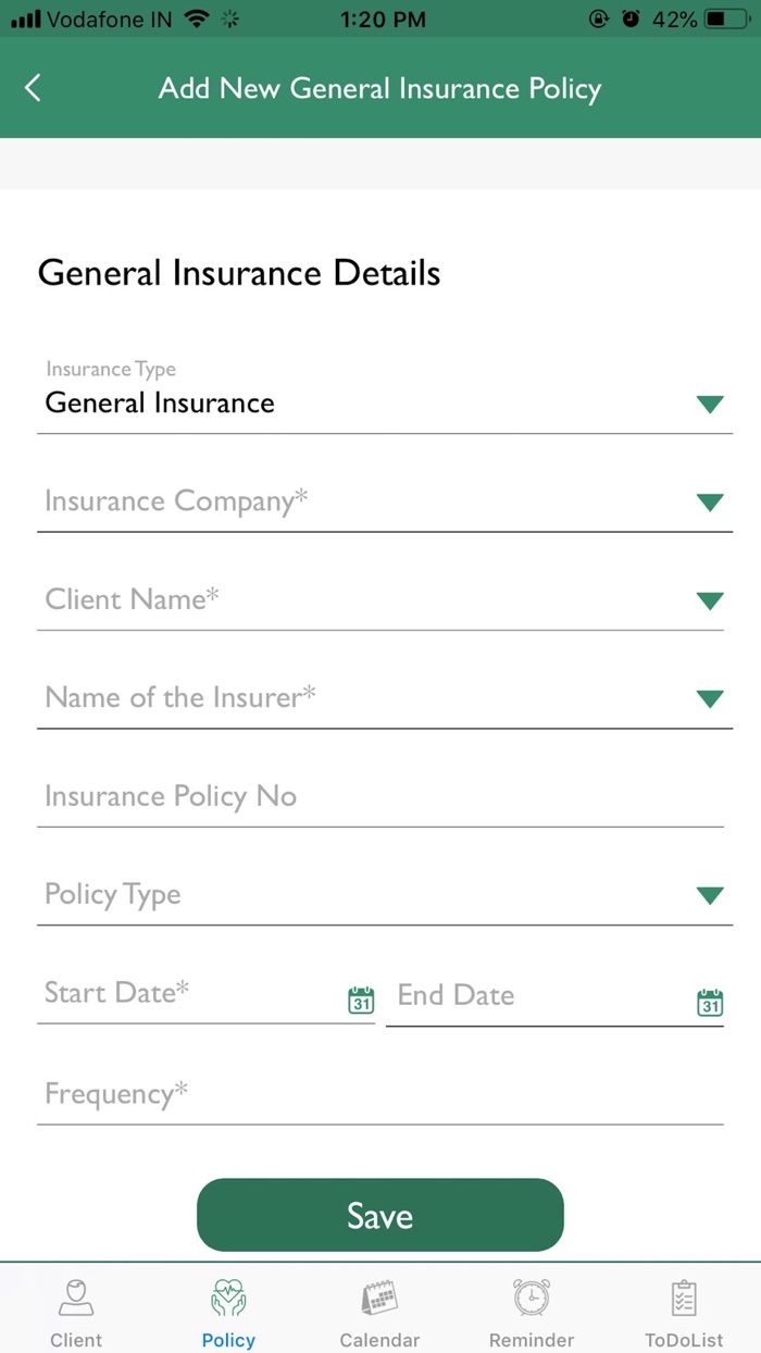 ToDoJee Insurance